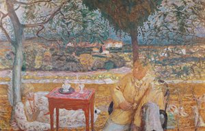 Beszélgetés Provence-ban, 1913-1914 körül (olaj, vászon) alkotó: Pierre Bonnard