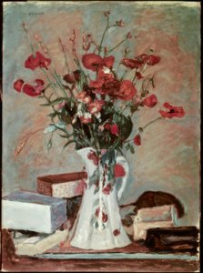 Pipacsok és fűfélék alkotó: Pierre Bonnard