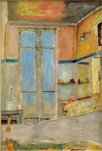 A fürdőszobában alkotó: Pierre Bonnard