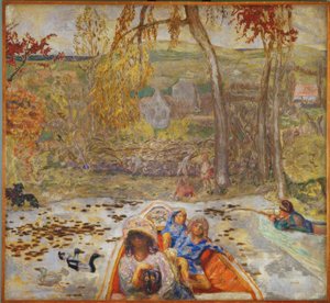 Egy csónakban alkotó: Pierre Bonnard