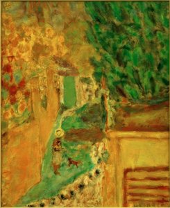 Lépcsőház Le Cannet-ban (Treppe in Le Cannet) alkotó: Pierre Bonnard