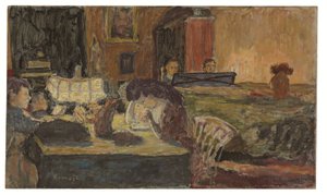 Este a szalonban alkotó: Pierre Bonnard