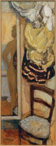 Meztelenül a tükörben alkotó: Pierre Bonnard