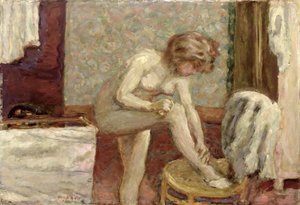 A fürdőszobában, 1907