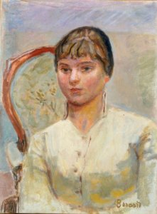 Fiatal nő a karosszékben alkotó: Pierre Bonnard