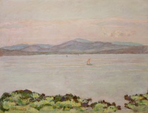 Az öböl La Napoule és St. Raphael között alkotó: Pierre Bonnard