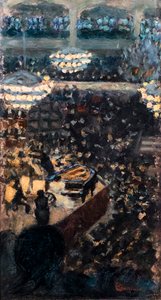 Le concert vagy Le concert Lamoureux, 1895 körül (olaj, fa) alkotó: Pierre Bonnard