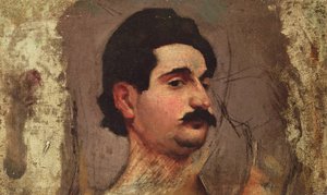 Bajuszos ember, 1887-88 körül alkotó: Pierre Bonnard