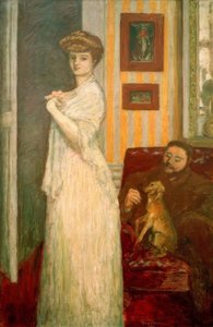 Misia Godebska és Thadée Natanson alkotó: Pierre Bonnard