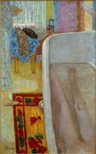Meztelenül a fürdőkádban alkotó: Pierre Bonnard