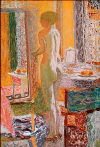 Akt a jég előtt Pierre Bonnard festménye (1867-1947) 1933 Dim. 152x102 cm Velence, Galleria d