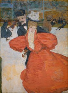 Jégpalota, vagy a Korcsolyázók alkotó: Pierre Bonnard