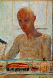 Önarckép Pierre Bonnard (1867-1947) 20. századi gyűjteménye Madame Frank F. Gould alkotó: Pierre Bonnard