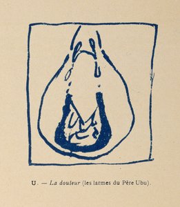 Bánat – Pere Ubu könnyei, Pere Ubu ábécéjéből alkotó: Pierre Bonnard