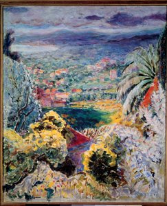 A Cannet vagy a Cannes-i-öböl 1935 alkotó: Pierre Bonnard