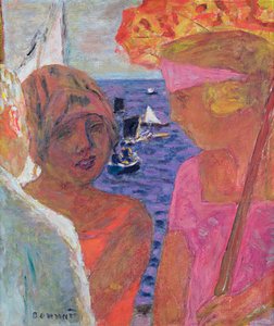 Beszélgetés Arcachonban, 1926 alkotó: Pierre Bonnard