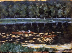 Az Evezős Párt, 1905 körül alkotó: Pierre Bonnard