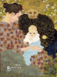 A három korszak (kismama) alkotó: Pierre Bonnard