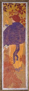 Nő a pelerinben alkotó: Pierre Bonnard