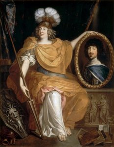 Anne Marie Louise dOrléans, Montpensier hercegnő portréja alkotó: Pierre Bourguignon
