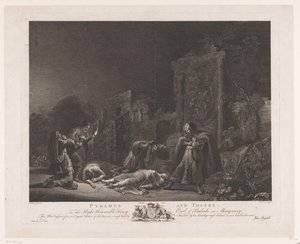 Pyramus és Thisbea Pyramus és Thisbe (cím az objektumon) Anglia fő festményei (sorozat címe) A legtöbb nagybetűs festmény Angliában (sorozat címe)