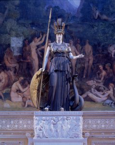Minerva alkotó: Pierre-Charles Simart