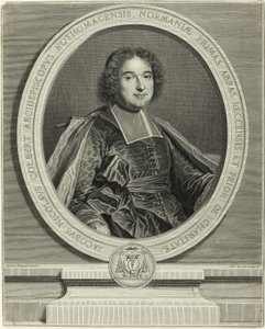 Jacques Nicolas Colbert roueni érsek portréja