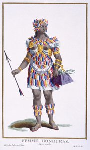 Egy nő Hondurasból, 1780