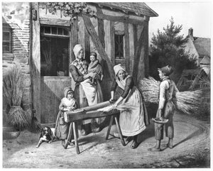 Kender törése, 1830-40 körül alkotó: Pierre Duval Lecamus