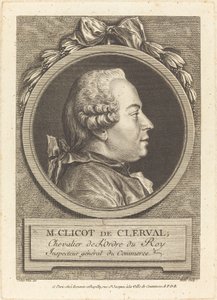 Clicot de Clerval úr alkotó: Pierre Etienne Moitte after Charles Nicolas Cochin II