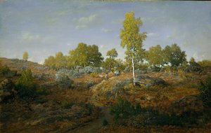 Egy ösvény a sziklák között, valószínűleg 1861.