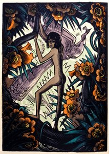 Maugli a dzsungelben. Rudyard Kipling „A dzsungel könyve” alkotó: Pierre Falke