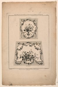 A "Cahier de Cartouches et Ornemens de l