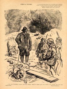 The Red Laugher, Szatirikus fekete-fehér színben alkotó: Pierre Georges Jeanniot