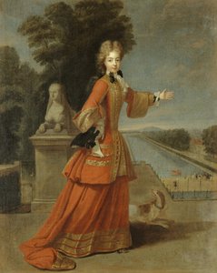 Savoyai Mária Adélaïd burgundi hercegnő portréja
