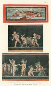 Tengerészeti eljegyzés, évjárat, bor (színes litho) alkotó: Pierre Gusman