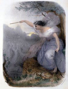 The Fairy Willis – Mery és Foelix „Mitológiai nők”-ben, ill. G. Staal, szerk. írta Gouet alkotó: Pierre Gustave Eugene Staal