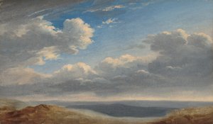 Tanulmány a felhőkről a római Campagna felett, c. 17821785.