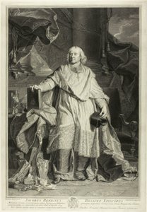 Jacques Bénigne Bossuet meaux-i püspök portréja alkotó: Pierre Imbert Drevet