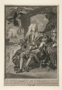 Samuel Bernard, Coubert gróf portréja