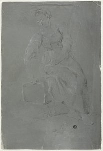 Ülő Nő alkotó: Pierre Jacques Volaire