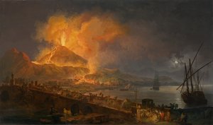 A Vezúv kitörése, 1777