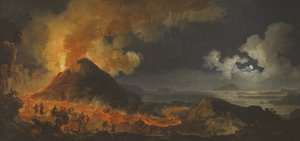 A Vezúv kitörése, 1771