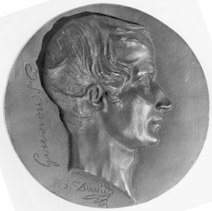 Laurent de Gouvion Saint-Cyr (1764-1830), de Gouvion márki és francia marsall portréja (bronz)