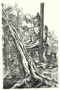 A Tep Pranam Buddha (metszet)