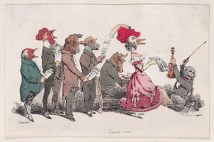 Énekkoncert A nap metamorfózisaiból, 1829.
