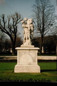 Aeneas és Anchises (márvány)