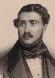 Théodore Labarre zeneszerző portréja 1805-1870.