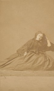 Réverie, 1860-as évek. alkotó: Pierre Louis Pierson