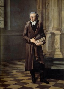 Alexandre Lenoir (1761-1839) portréja, a musee des monuments français kurátora Pierre M. Delafontaine festménye (1774-1860) 1802 V. 2,20 x 1,61 m - Alexandre Lenoir (1761-1839), a francia műemlékek múzeumának kurátora portréja. Festés